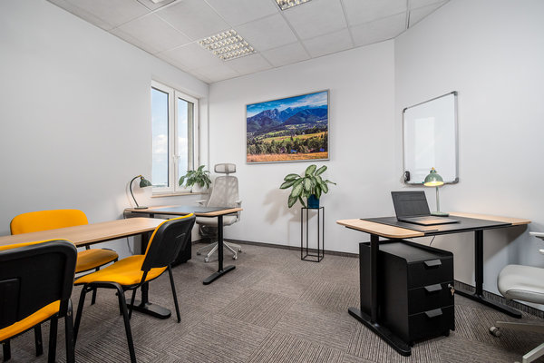 Gotowe biura serwisowane do wynajęcia Warszawa Mokotów ul. Pory 78 - Carolina Medical Center